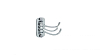Крючок поворотный тройной FIXSEN (FX-505C) 100_100_2896676